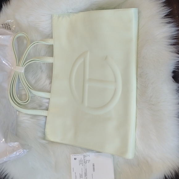 Telfar Large Shopping Bag in NEW unique color Glue! SOLD OUT - Picture 10 of 13